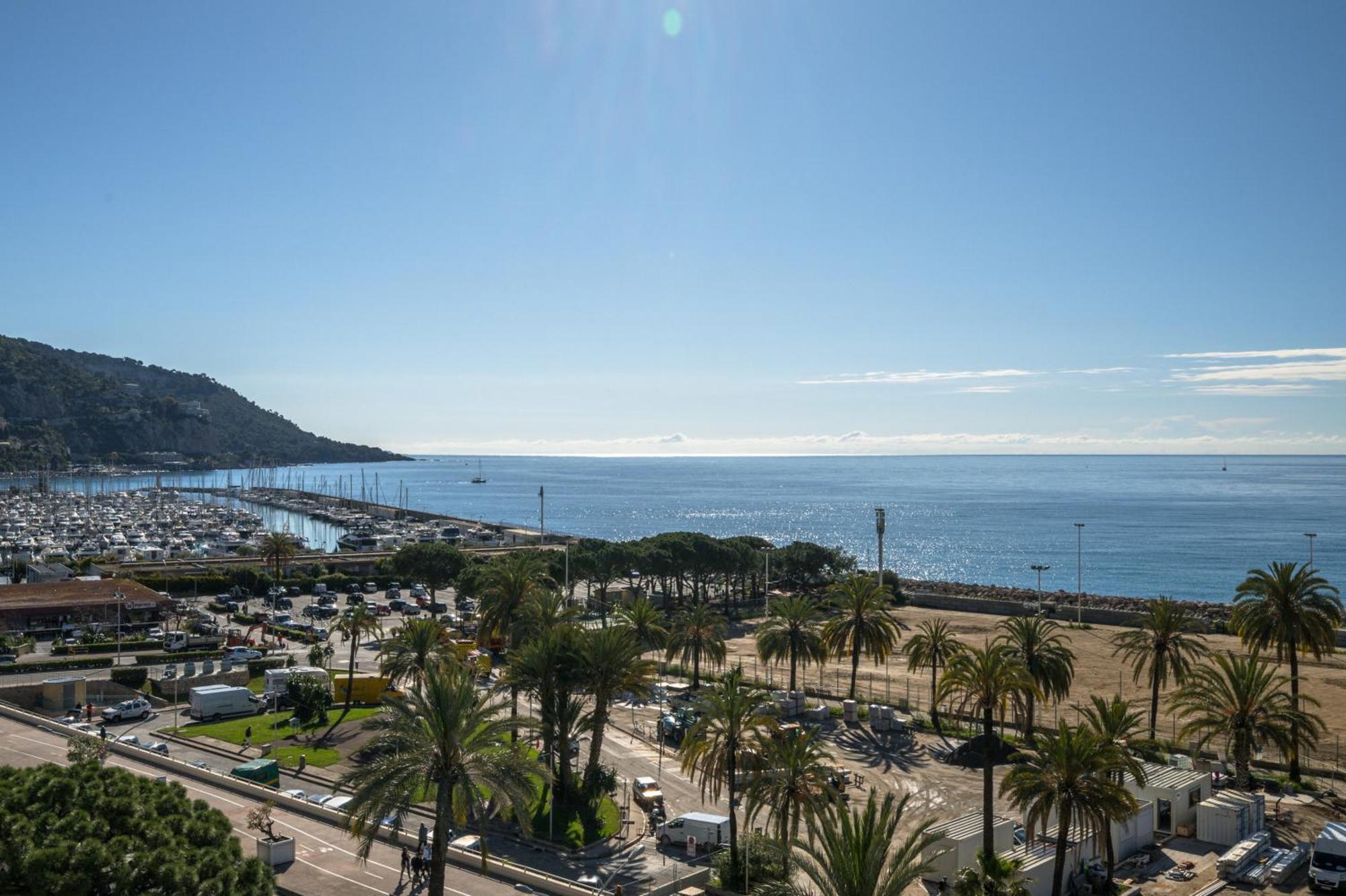 Appartamento Le Rocamare - Piscine Toit Terrasse - Parking Prive - Terrasse Mentone Esterno foto